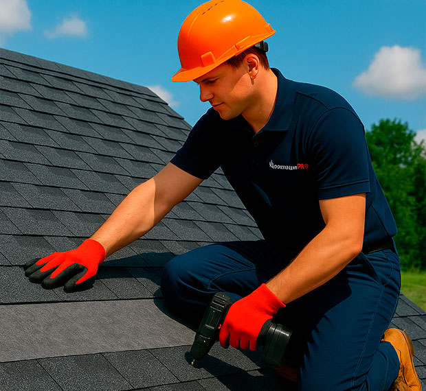 Монтаж мягкой кровли в Истре