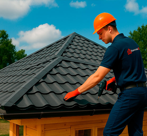 Вальмовая крыша под ключ в Истре